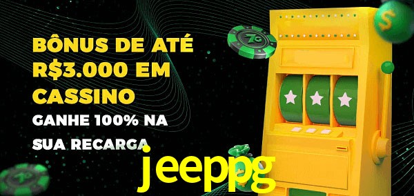 jeeppg melhor bônus de depósito