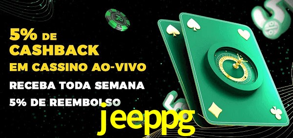 Promoções do cassino ao Vivo jeeppg